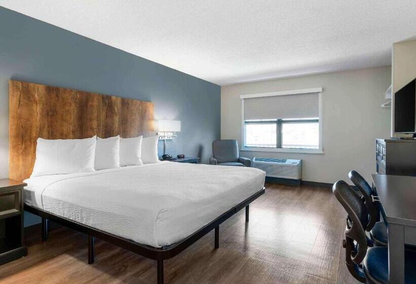 带大床的标准工作室, Extended Stay America Suites  Washington, D.c.  Centreville  Manassas