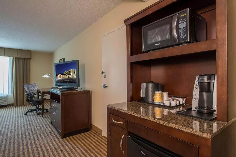 اتاق استاندارد با تخت بزرگ, Hilton Garden Inn Atlanta Airport North