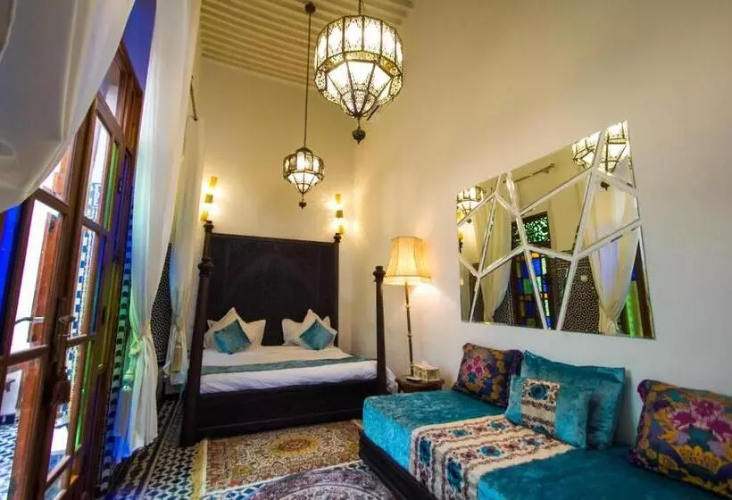 اتاق لوکس سه تخته, Riad 53 Fes   Luxury Oasis