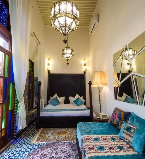 اتاق لوکس سه تخته, Riad 53 Fes   Luxury Oasis