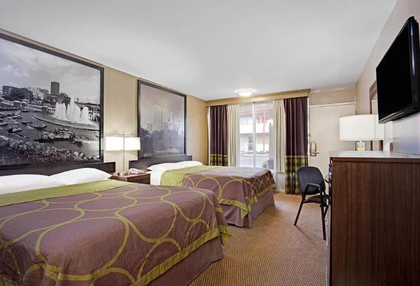 غرفه قياسيه سريرين مزدوجين, Super 8 By Wyndham Oklahoma/frontier City