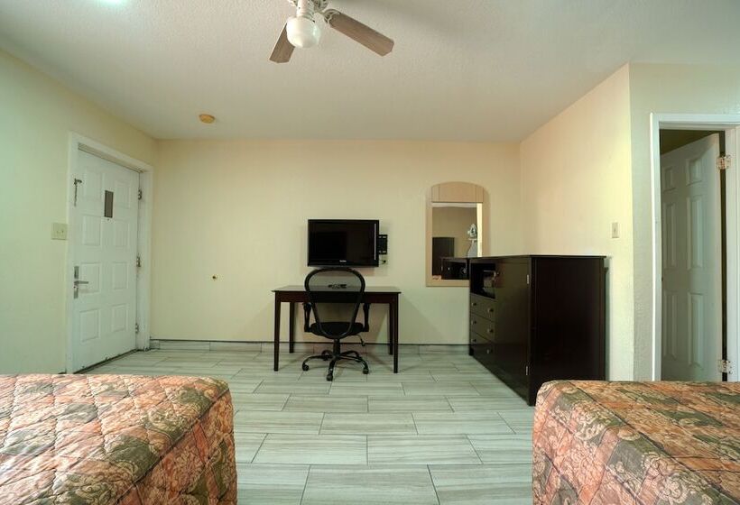 Номер Стандарт 2 Двуспальные Кровати, Texas Inn San Benito Near Harlingen