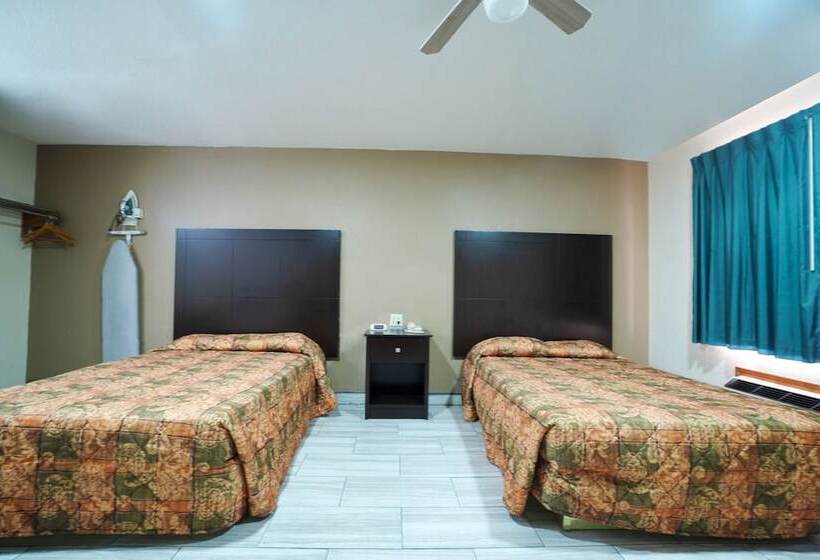 Номер Стандарт 2 Двуспальные Кровати, Texas Inn San Benito Near Harlingen