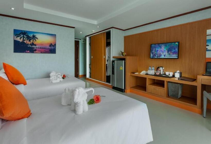 חדר דלוקס, 7 Days Premium Hotel Bangna   Suvarnabhumi Airport