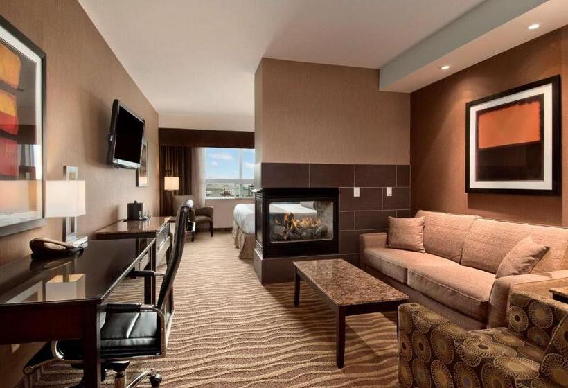 キングサイズベッドのスイートルーム, Best Western Premier Freeport Inn Calgary Airport