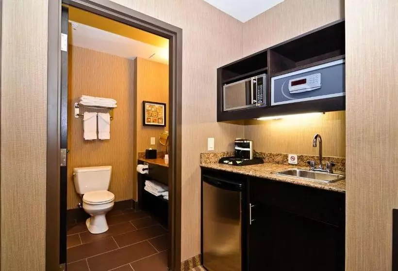 اتاق استاندارد با تخت بزرگ برای معلولان, Best Western Premier Freeport Inn Calgary Airport