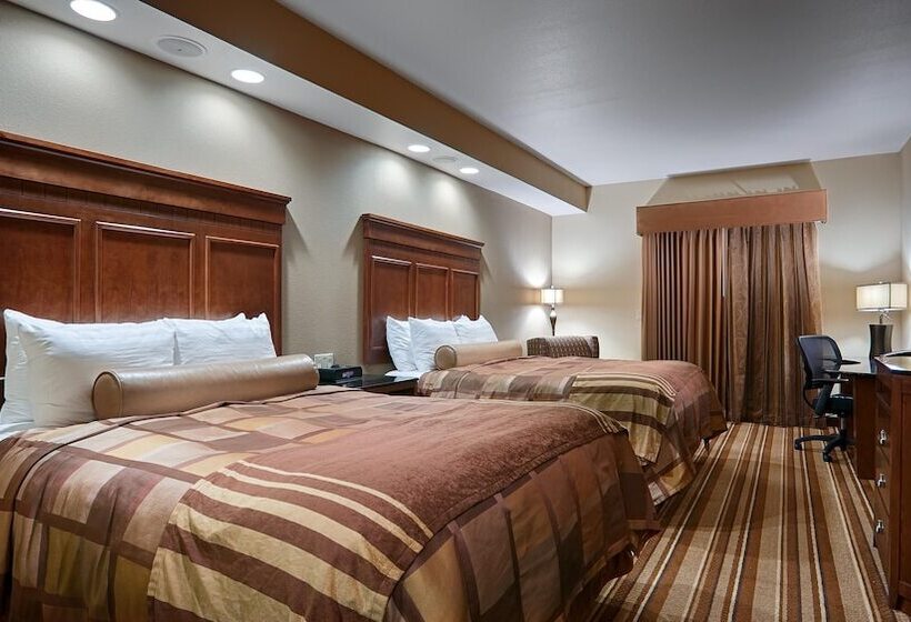 غرفه قياسيه سريرين مزدوجين, Best Western Plus Kc Speedway Inn & Suites