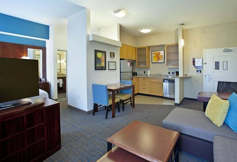 침실 2개 스위트, Residence Inn Baltimore Hunt Valley