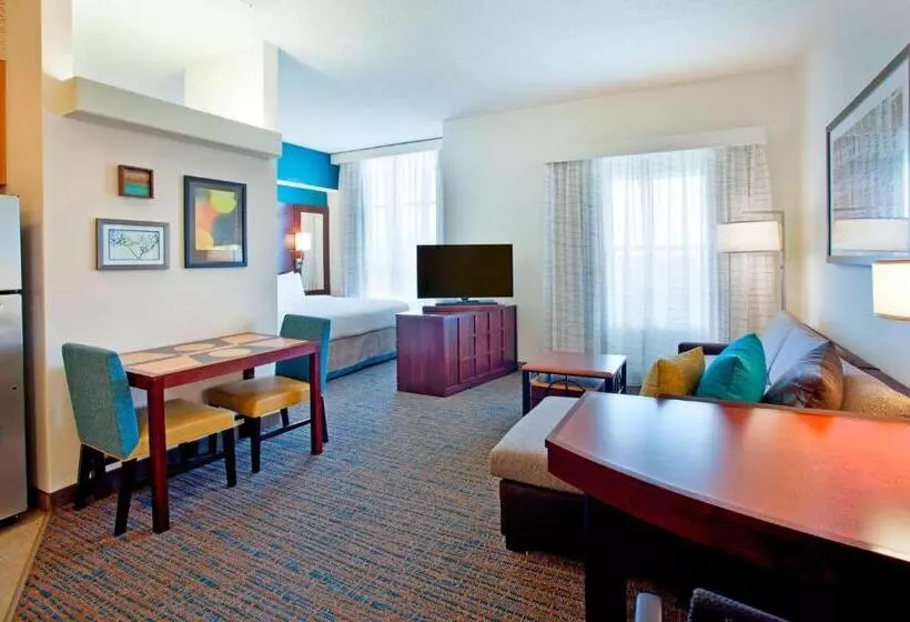キングサイドベッドのスタンダードワンルーム, Residence Inn Baltimore Hunt Valley