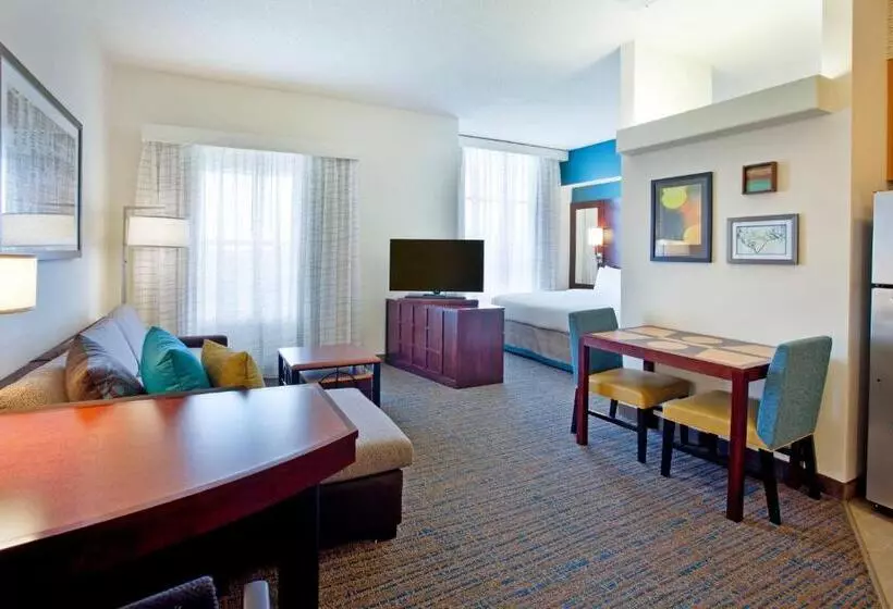 キングサイドベッドのスタンダードワンルーム, Residence Inn Baltimore Hunt Valley