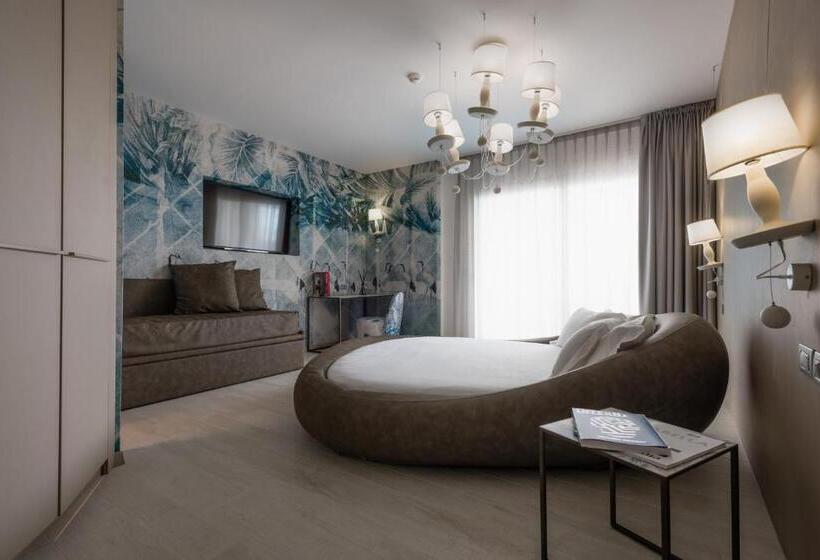 带海景的复工套房, Bibione Palace