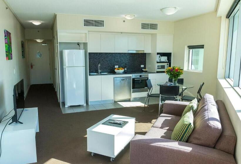 Апартаменты 1 Спальня Вид на Город, Evolution Apartments