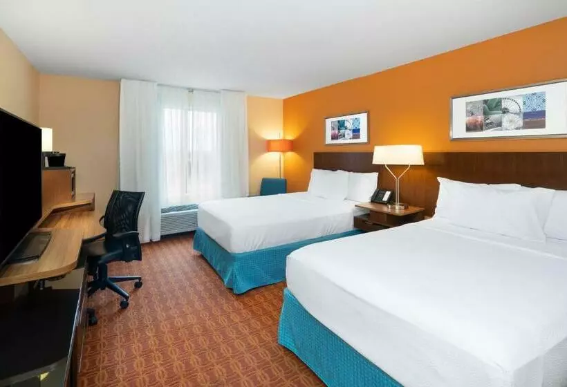 ２ダブルベッドのスタンダードルーム, Fairfield Inn And Suites By Marriott Nashville Smyrna