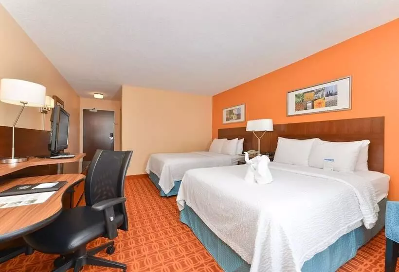 ２ダブルベッドのスタンダードルーム, Fairfield Inn And Suites By Marriott Nashville Smyrna