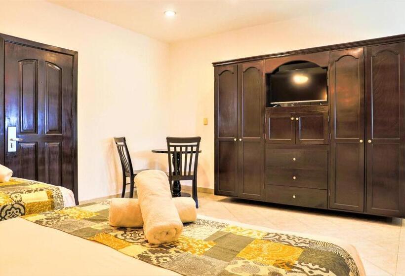 스탠다드 룸 더블 침대 2개, Colonial Playa Del Carmen