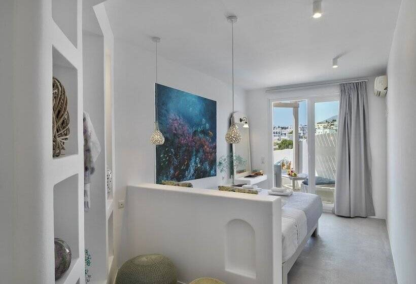 غرفة قياسية مطلّة علي البحر, Aloni Hotel & Suites