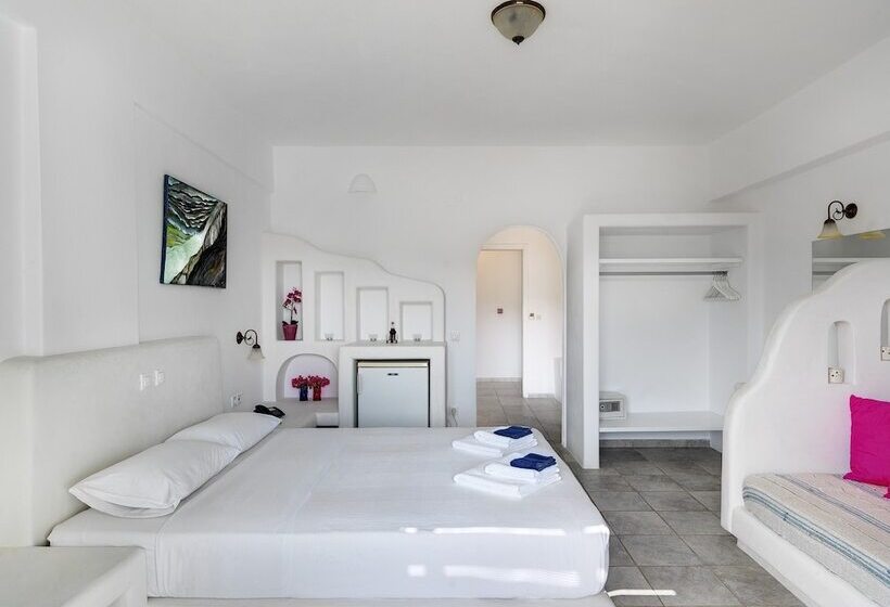 غرفة عائلية مطلّة علي البحر, Aloni Hotel & Suites