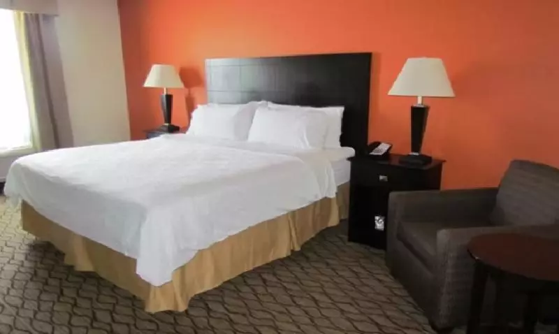 キングサイズベッドのスイートルーム, Holiday Inn Express Hotel & Suites Cadillac, An Ihg