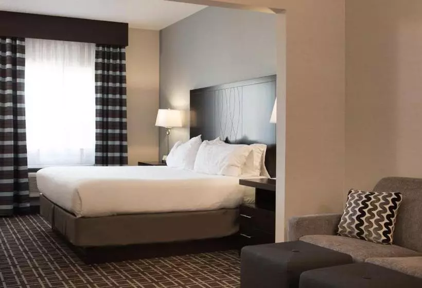 キングサイズベッドのエクゼクティブルーム, Holiday Inn Express Le Claire Riverfront Davenport, An Ihg