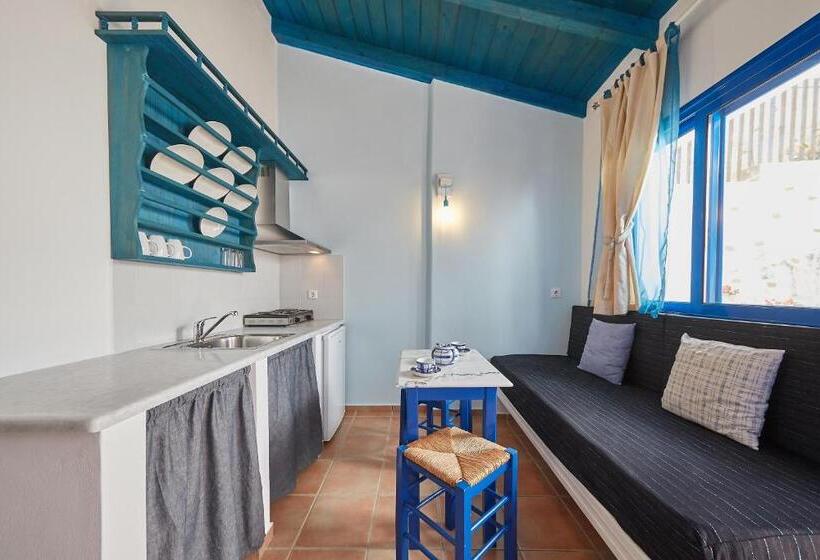 آپارتمان 1 خوابه با چشم‌انداز دریا, Kerame Studios & Apartments