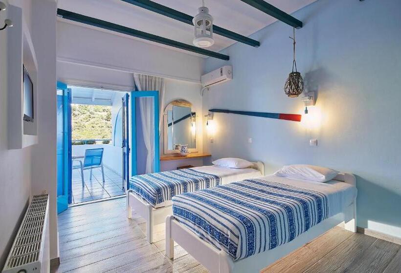 آپارتمان 1 خوابه با چشم‌انداز دریا, Kerame Studios & Apartments