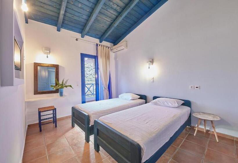 آپارتمان 1 خوابه با چشم‌انداز دریا, Kerame Studios & Apartments