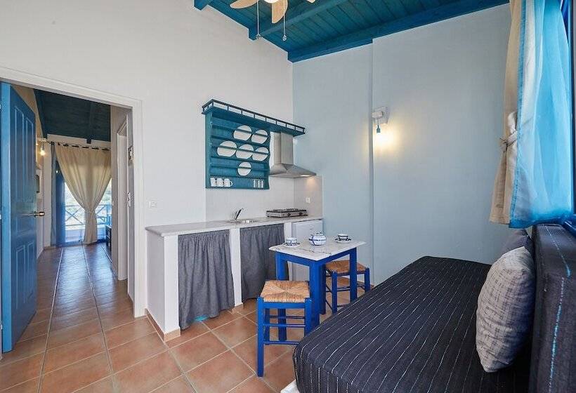 آپارتمان 1 خوابه با چشم‌انداز دریا, Kerame Studios & Apartments