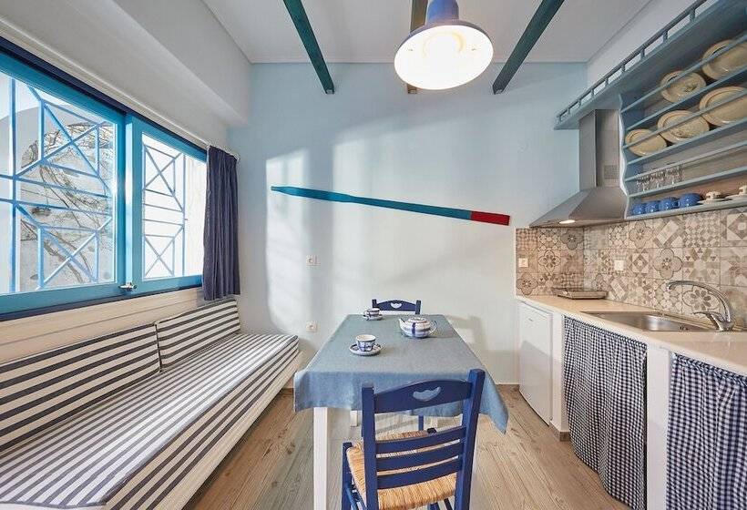 آپارتمان 1 خوابه با چشم‌انداز دریا, Kerame Studios & Apartments