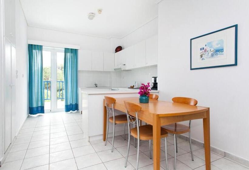 침실 2개 스위트, Daphne S Club Hotel Apartments