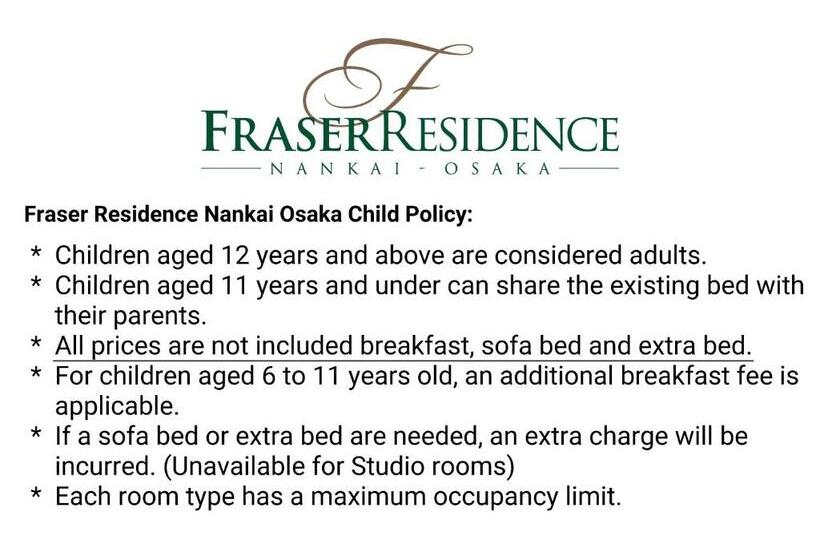 Апартаменты Deluxe 1 Спальня, Fraser Residence Nankai Osaka
