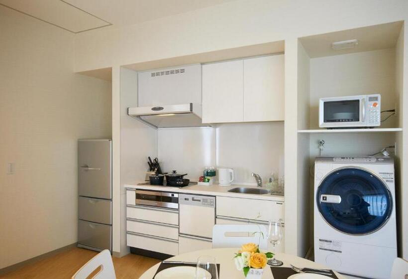 شقة ديلوكس غرفتين نوم, Fraser Residence Nankai Osaka