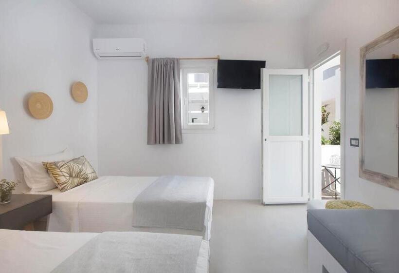 آپارتمان 1 خوابه با چشمانداز استخر, Kouros Village