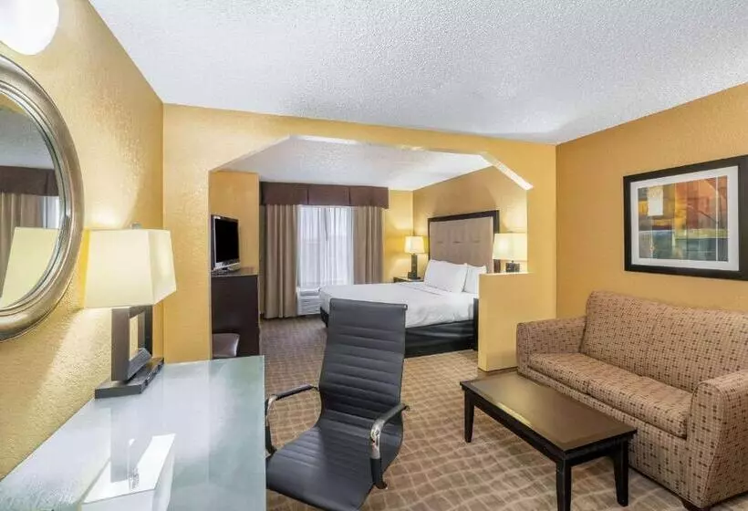اتاق اجرایی با تخت بزرگ, La Quinta Inn & Suites By Wyndham Hot Springs