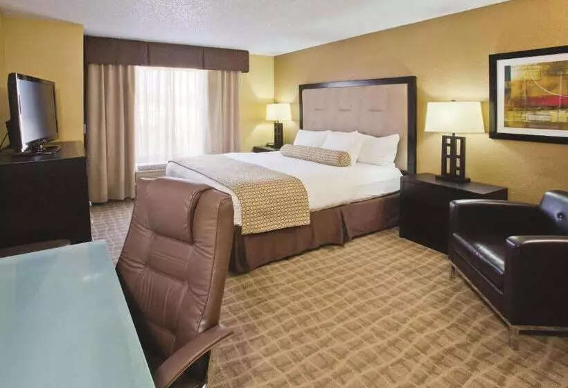 اتاق استاندارد با تخت بزرگ برای معلولان, La Quinta Inn & Suites By Wyndham Hot Springs