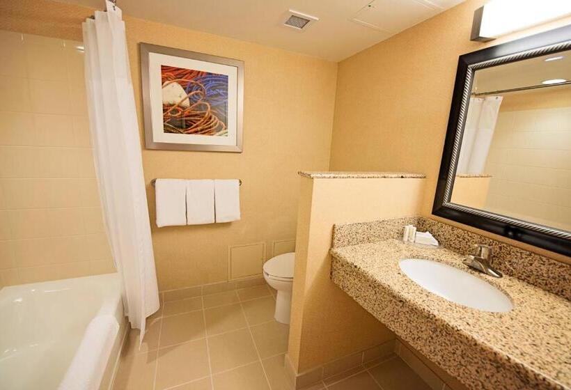 전망 스탠다드 룸 더블 침대, Courtyard By Marriott Halifax Downtown