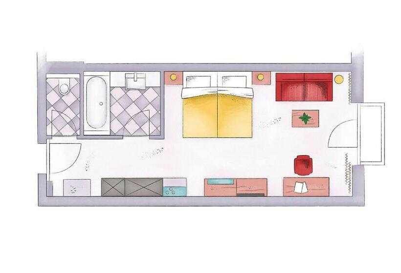 디럭스 룸, Edelweiss Berchtesgaden Superior