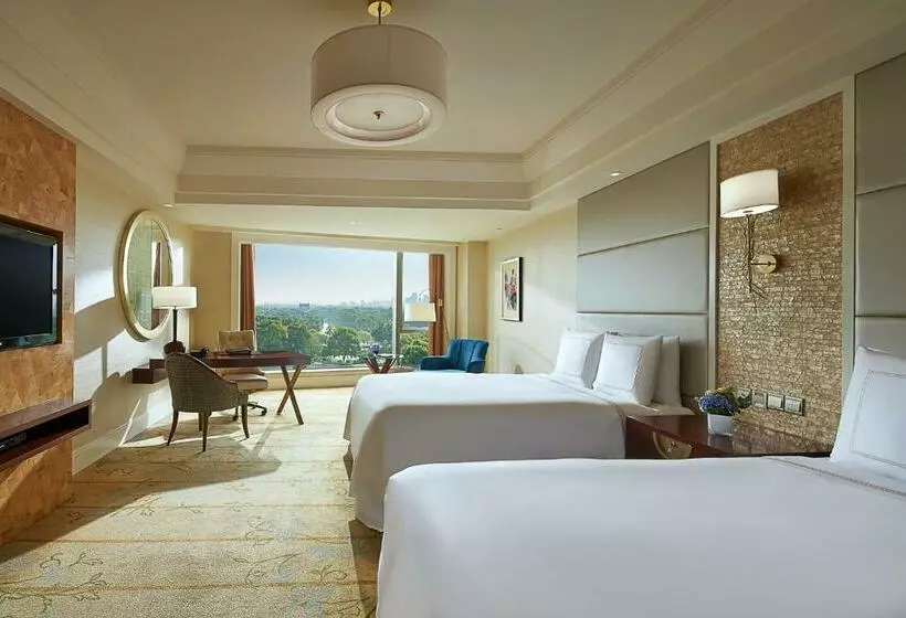パークビューのデラックスルーム, Fairmont Yangcheng Lake