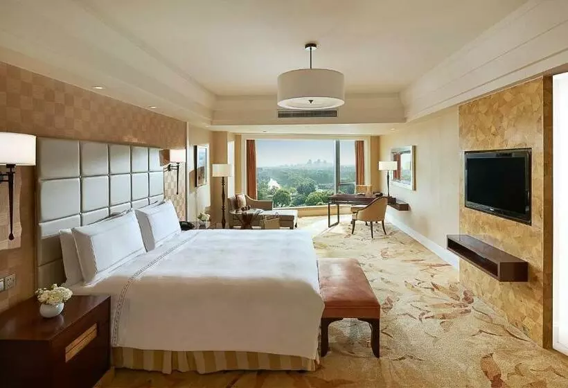 キングサイズベッドのスタンダードルーム, Fairmont Yangcheng Lake