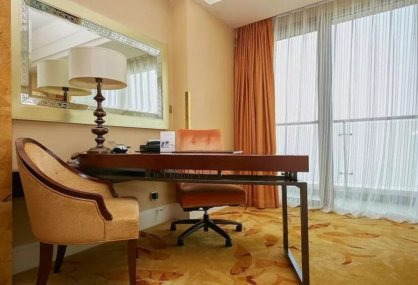 ダブルベッドスタンダードルーム, Fairmont Yangcheng Lake
