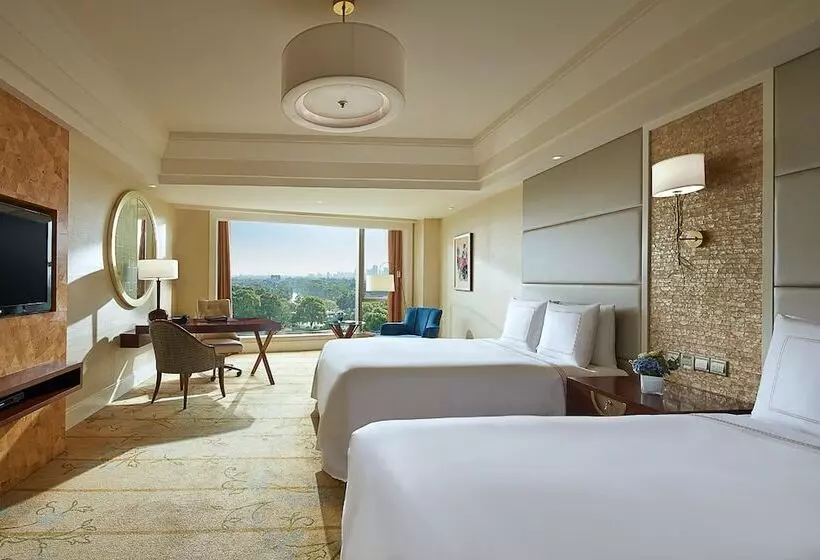 ダブルベッドスタンダードルーム, Fairmont Yangcheng Lake