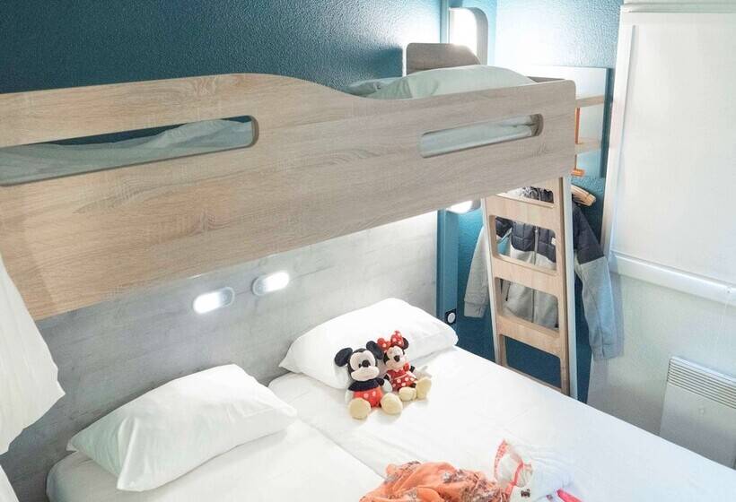 اتاق استاندارد سه نفره, Ibis Budget Porte D'Orleans