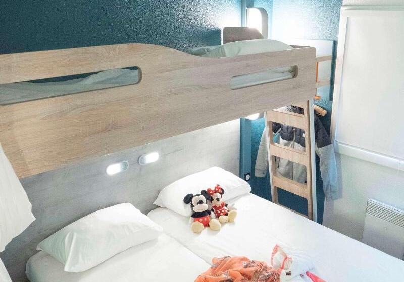 اتاق استاندارد سه نفره, Ibis Budget Porte D'Orleans