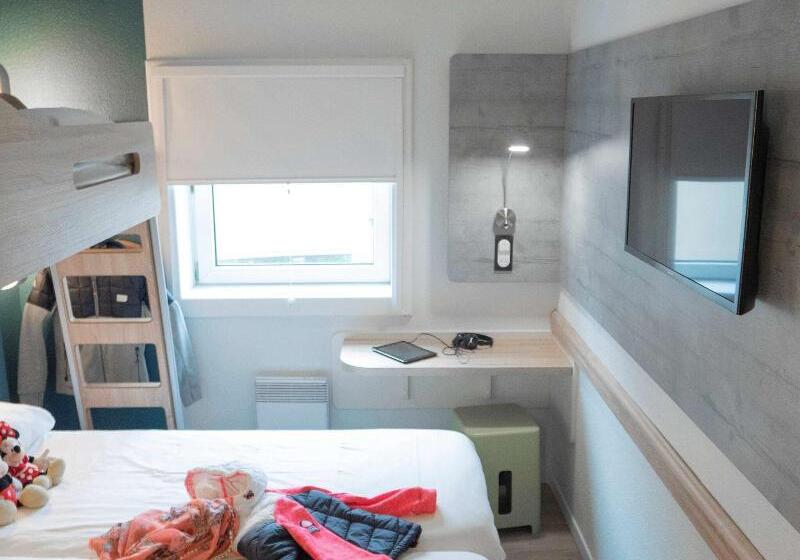 اتاق استاندارد سه نفره, Ibis Budget Porte D'Orleans