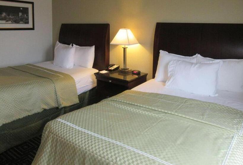 带2个双人床的标准工作室, Budget Inn Denver Downtown