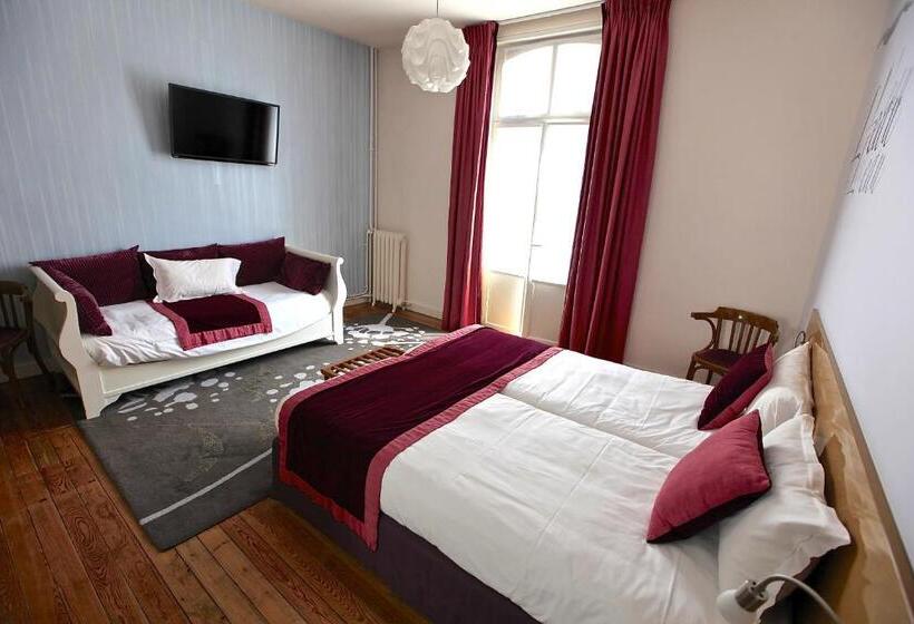 ファミリールーム, The Originals Boutique, Hôtel ô Gayot, Bagnolesdel Orne