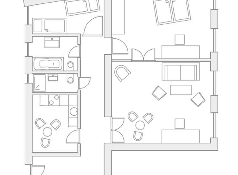 سوییت, Appartement Hotel An Der Riemergasse