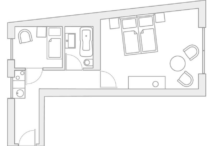 家庭工作室, Appartement Hotel An Der Riemergasse