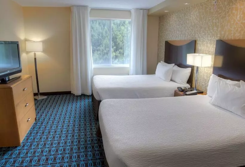 ２ダブルベッドのスタンダードルーム, Fairfield Inn & Suites By Marriott Mobile Daphne/eastern Shore
