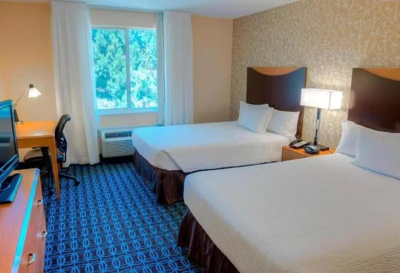 ２ダブルベッドのスタンダードルーム, Fairfield Inn & Suites By Marriott Mobile Daphne/eastern Shore