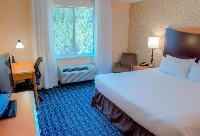身障者適用キングサイズベッドルーム, Fairfield Inn & Suites By Marriott Mobile Daphne/eastern Shore